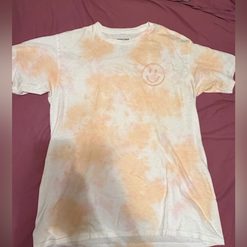 This Past Weekend Podcast Merch - Be Good To Yourself Orange Tie Dye T-Shirt